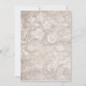 Elegant Champagne Silver Vrijgezellenfeest Shoes Kaart (Achterkant)