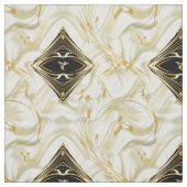 Elegant Champane Silk & Gold abstracte flower Fabr Stof (Swatch)