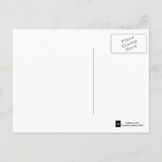 Elegant Chandelier - Briefkaart / Uitnodigingen /  (Achterkant)