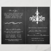 Elegant Chandelier Chalkboard Wedding Collectie