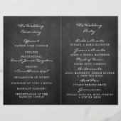 Elegant Chandelier Chalkboard Wedding Collectie (Achterkant)