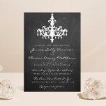 Elegant Chandelier Chalkboard Wedding Collectie Kaart<br><div class="desc">Elegant Chandelier Chalkboard Wedding Collectie.</div>