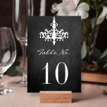 Elegant Chandelier Chalkboard Wedding Collectie Kaart<br><div class="desc">Elegant Chandelier Chalkboard Wedding Collectie Table Number Kaarten. *** HOE MOET U BESTELLEN *** Gelieve elke tabelnummerkaart aan te passen en toe te voegen aan uw karretje, één voor één. Zazzle beschikt momenteel niet over een systeem om een aanpassing van de producten mogelijk te maken nadat een bestelling is geplaatst....</div>