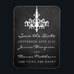 Elegant Chandelier Chalkboard Wedding Collectie Magneet<br><div class="desc">Elegant Chandelier Chalkboard Wedding Collectie - sparen de Datum Magnets.</div>