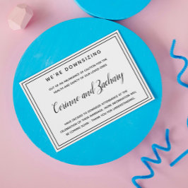 Elegant Change of Plans Briefkaart