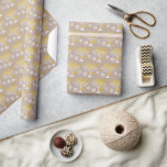 Elegant Chanoeka Holiday Gold Cadeaupapier<br><div class="desc">Digitale kunst</div>