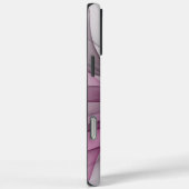 Elegant Chaos Modern Abstract Roze Fractal Art Case-Mate iPhone Case (Achterkant / Rechts)