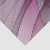 Elegant Chaos Modern Abstract Roze Fractal Art Tissuepapier (Detail)