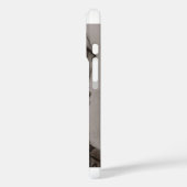 Elegant Charcoal & Pencil Girl Portrait Illustrati Case-Mate iPhone Case (Achterkant / Links)