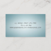 Elegant charming Professional Glitter Faux Lashes Visitekaartje (Achterkant)