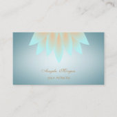 Elegant charming Professional Lotus Flower Visitekaartje (Voorkant)
