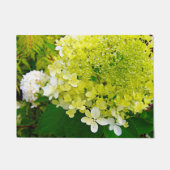 Elegant Chartreuse Green Limelight Hydrangea Deurmat (Voorkant)
