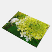 Elegant Chartreuse Green Limelight Hydrangea Deurmat (Schuin)