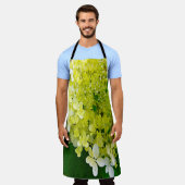 Elegant Chartreuse Green Limelight Hydrangea Schort (Gedragen)