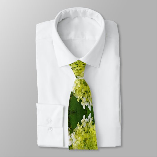 Elegant Chartreuse Green Limelight Hydrangea Stropdas (Gebonden)