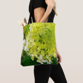 Elegant Chartreuse Green Limelight Hydrangea Tote Bag (Dichtbij)