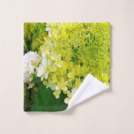 Elegant Chartreuse Green Limelight Hydrangea Washandje