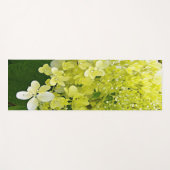 Elegant Chartreuse Green Limelight Hydrangea Yogamat (Voorkant (horizontaal))