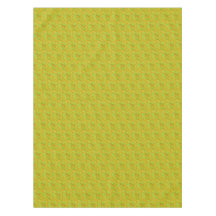 Elegant Chartreuse Groen Bloemmotief