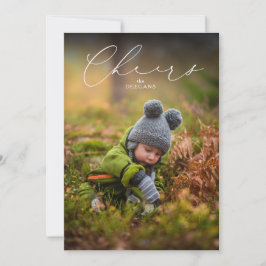 Elegant Cheers Flat New Years Card Feestdagenkaart