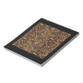 Elegant Cheetah Patroon Notitieblok (Linkerzijde)