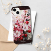 Elegant Cherry Blossom Bloemen Waterverf Custom Case-Mate iPhone Case