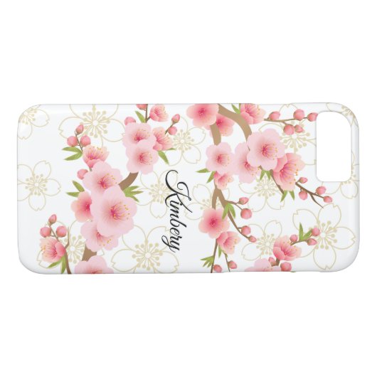Elegant Cherry Blossom Case-Mate iPhone Case (Achterkant (Horizontaal))