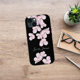 Elegant Cherry Blossom Floral Modern Chic Case-Mate iPhone Case