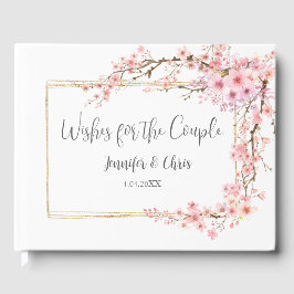 Elegant Cherry Blossom Gastboek Gastenboek