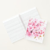 Elegant Cherry Blossom Note Notitieboek (Binnen)