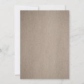 Elegant Cherry Blossom Pink Floral Wedding Kaart (Achterkant)