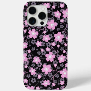Elegant Cherry Blossom schattig roze bloemmotief iPhone 15 Pro Max Hoesje