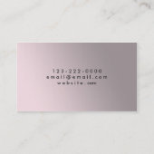 Elegant Cherry Blossom SPRING Pink Visitekaartjes (Achterkant)