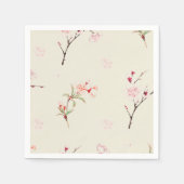 Elegant Cherry Blossom Tablecloth Set Servet (Voorkant)