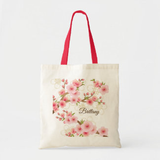 Elegant Cherry Blossom Tote Bag