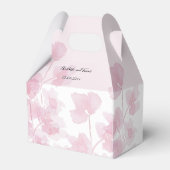 Elegant Cherry Blossom Waterverf Handgeschilderd Bedankdoosjes (Voorkant Zijde)