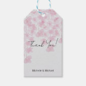Elegant Cherry Blossom Waterverf Handgeschilderd Cadeaulabel (Voorkant)