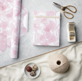 Elegant Cherry Blossom Waterverf Handgeschilderd Cadeaupapier