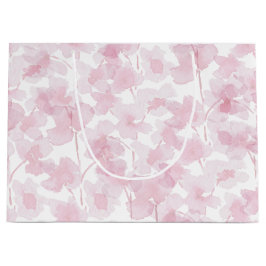Elegant Cherry Blossom Waterverf Handgeschilderd Groot Cadeauzakje
