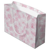 Elegant Cherry Blossom Waterverf Handgeschilderd Groot Cadeauzakje (Achterkant Gekanteld)