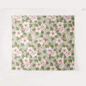 Elegant cherry blossoms seamless pattern wandkleed (Voorkant (horizontaal))