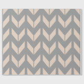 Elegant Chevron Wrapping Paper Cadeaupapier (Vlak)
