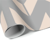 Elegant Chevron Wrapping Paper Cadeaupapier (Rol Hoek)