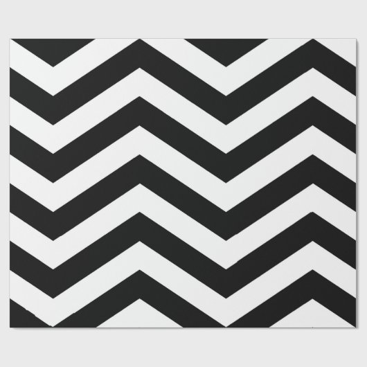 Elegant Chevron Wrapping Paper Cadeaupapier (Vlak)