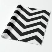 Elegant Chevron Wrapping Paper Cadeaupapier (Uitgerold)