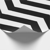 Elegant Chevron Wrapping Paper Cadeaupapier (Hoek)