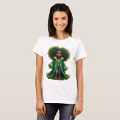 Elegant chibi meisje t-shirt (Voorkant volledig)