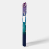 Elegant Chic Abstract, Navy Blue Case-Mate iPhone Case (Achterkant / Rechts)