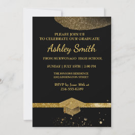 Elegant Chic Afstuderen Kaart