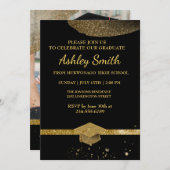 Elegant Chic Afstuderen Kaart (Voorkant / Achterkant)